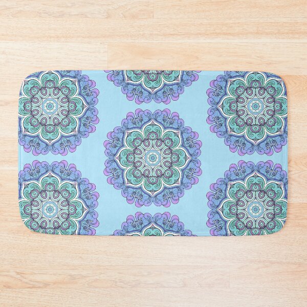 Item preview, Blue Gradient Mandala designed and sold by ziryna.