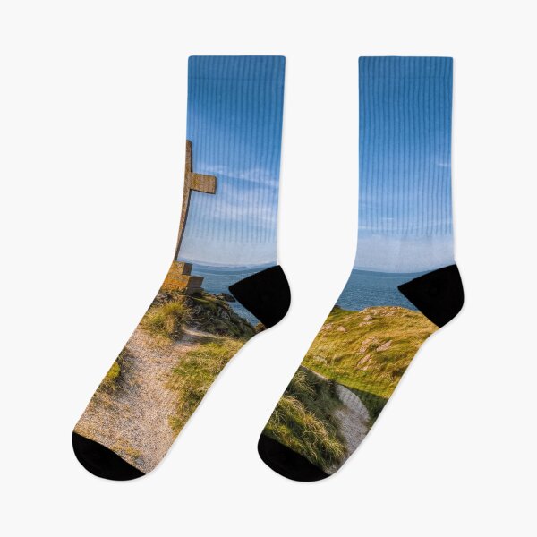 Item preview, Cross At Llanddwyn Island Anglesey Wales designed and sold by AJEvans.