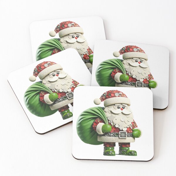 Item preview, Eco Santa Celebrating a Zero Waste Christmas designed and sold by simonbluevski.