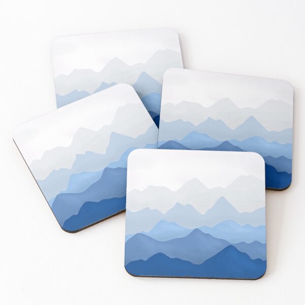 Item preview, Blue mountains designed and sold by CreativeElle.
