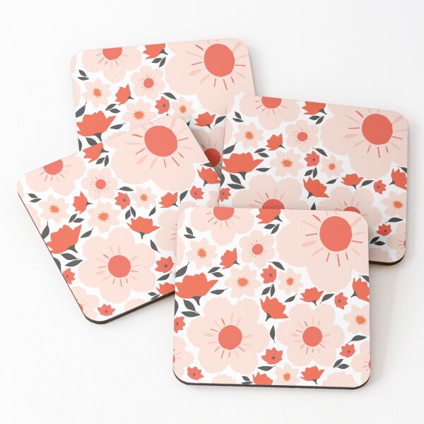 Item preview, Cute Orange Flower Pattern designed and sold by chathai.