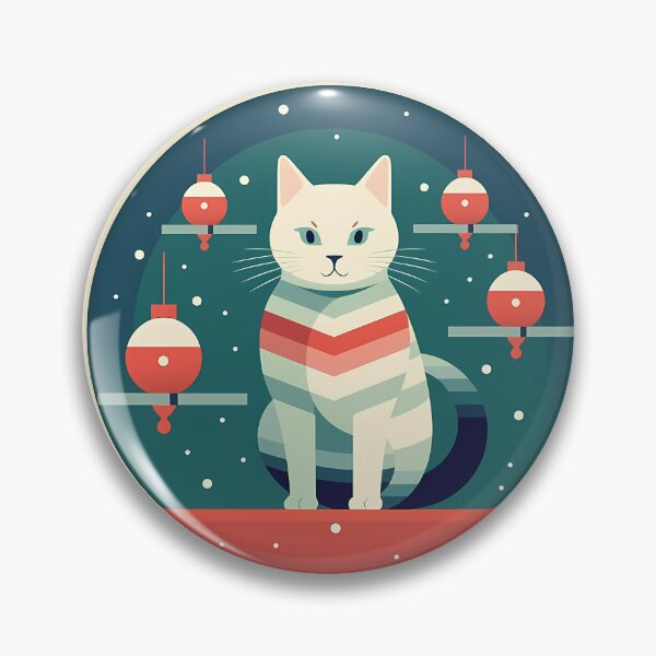 Item preview, Manx Cat Xmas Ornament, Love Cats designed and sold by Logiamerch.