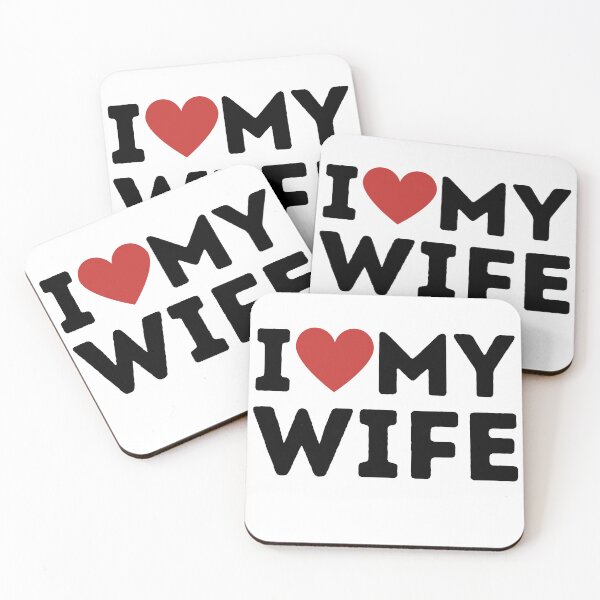 Item preview, I love my wife designed and sold by Mustaph-Shop.