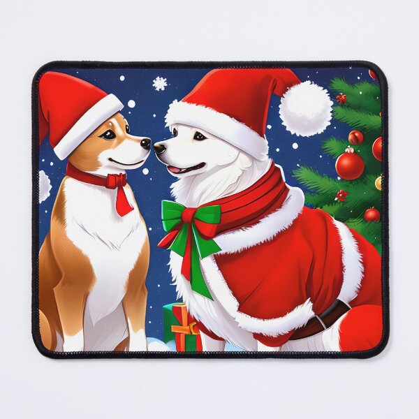 Item preview, Canine Christmas Duo designed and sold by StaticSociety.
