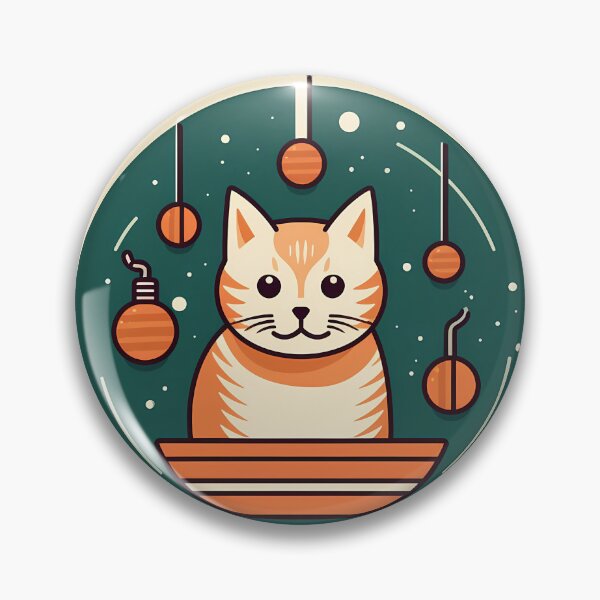 Item preview, Manx Cat Xmas Ornament, Love Cats designed and sold by Logiamerch.