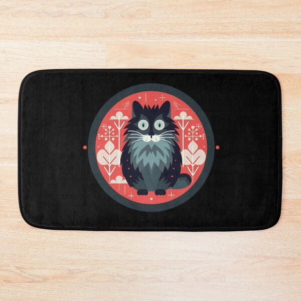 Item preview, Norwegian Forest Cat Xmas Ornament, Love Cats designed and sold by Logiamerch.