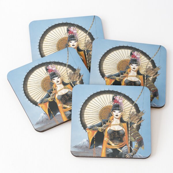 Item preview, Samurai Girl by Chris Achilleos designed and sold by House of Achilleos.