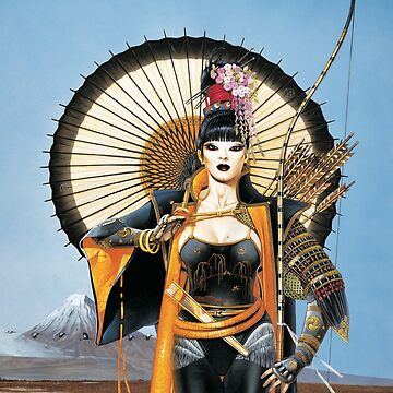 Artwork thumbnail, Samurai Girl by Chris Achilleos by House of Achilleos