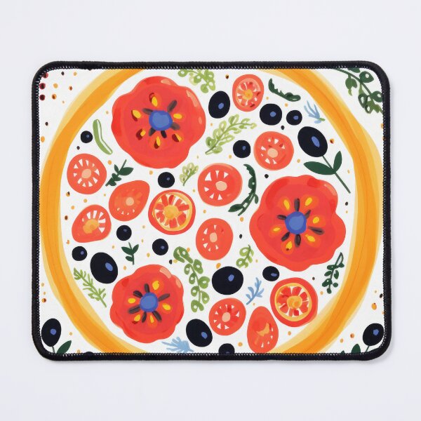 Item preview, Vintage Margherita Pizza Food Art designed and sold by Michele Lobgianizze.
