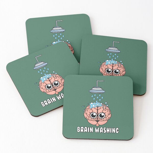 Item preview, Funny brain washing taking a shower designed and sold by Donutlovers.