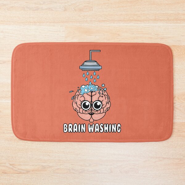 Item preview, Funny brain washing taking a shower designed and sold by Donutlovers.