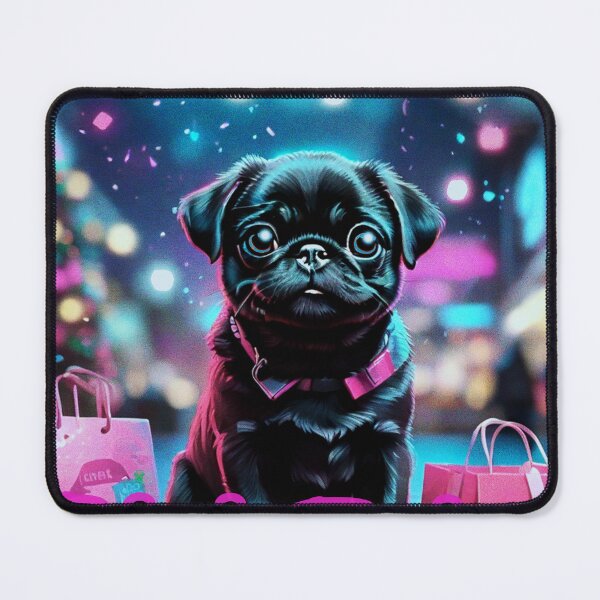 Item preview, Pug HAPPY HOLIDAYS 55 BLACK FRIDAY PUGGY HOLIDAYS designed and sold by RedBluffTraders.