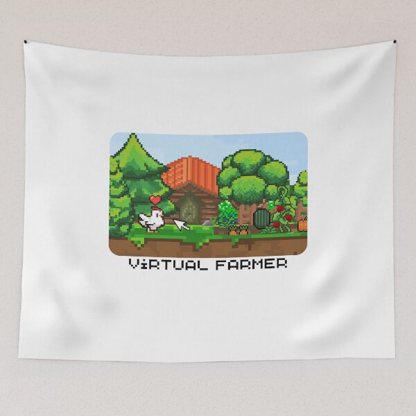 Item preview, Virtual Farmer designed and sold by sadbulbasaur.