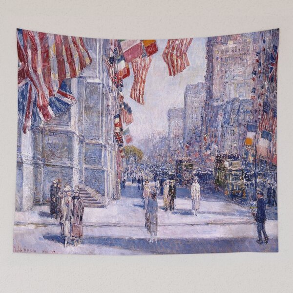 Item preview, Early Morning on the Avenue designed and sold by tomorrowsart.