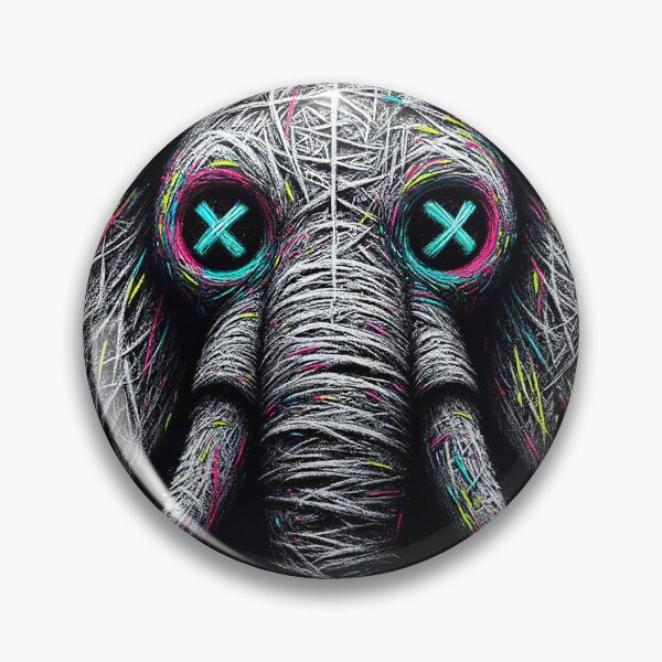 Item preview, Elephant Sketch with Chalk effect.  designed and sold by urbanjungle403.