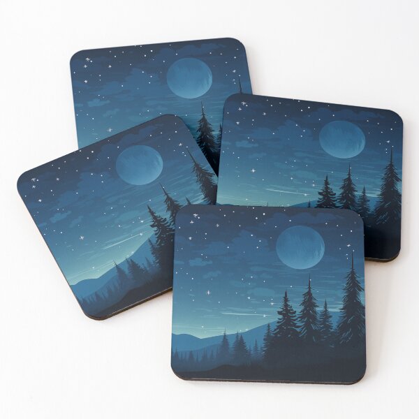 Item preview, Forest in the Night Sky designed and sold by TheArtisticJoe.