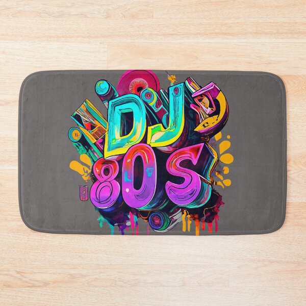 Item preview, Dj 80s graffiti style designed and sold by NotesForMusic.