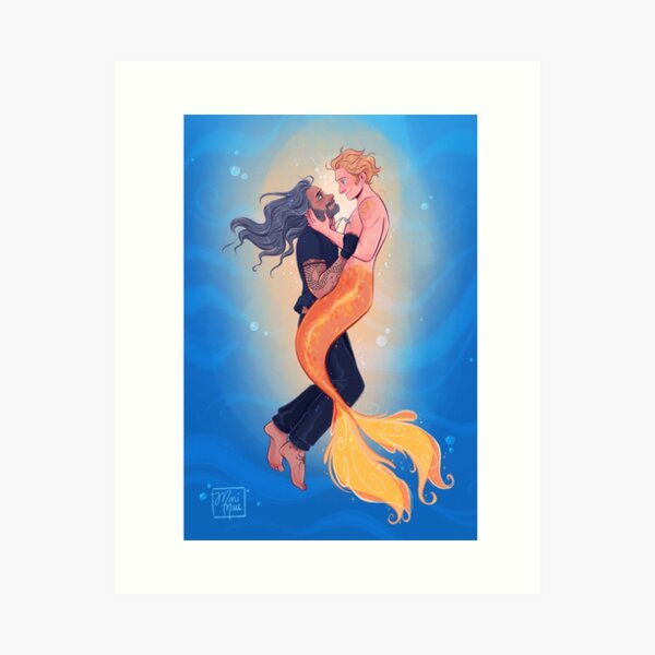 Item preview, Our Flag Means Death “Mermen” illustration designed and sold by Monimau2000.