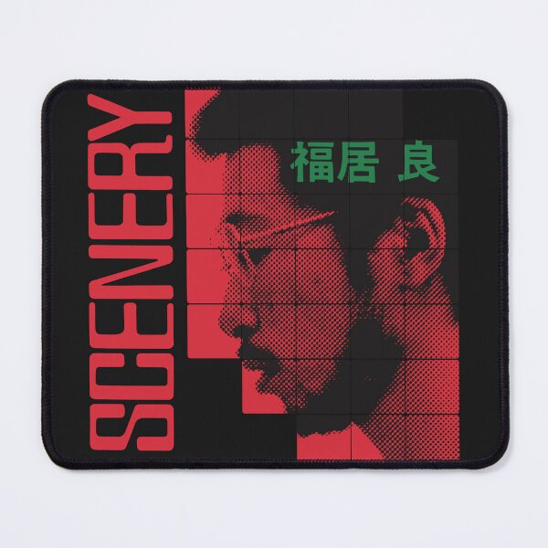 Item preview, Ryo Fukui Scenery - Black Background | Album Squares designed and sold by theoralcollage.