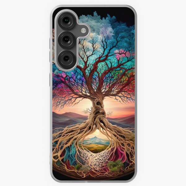 Vista previa del artículo con la obra «Mandala Del Árbol De La Vida», diseñado y vendido por mark ashkenazi.