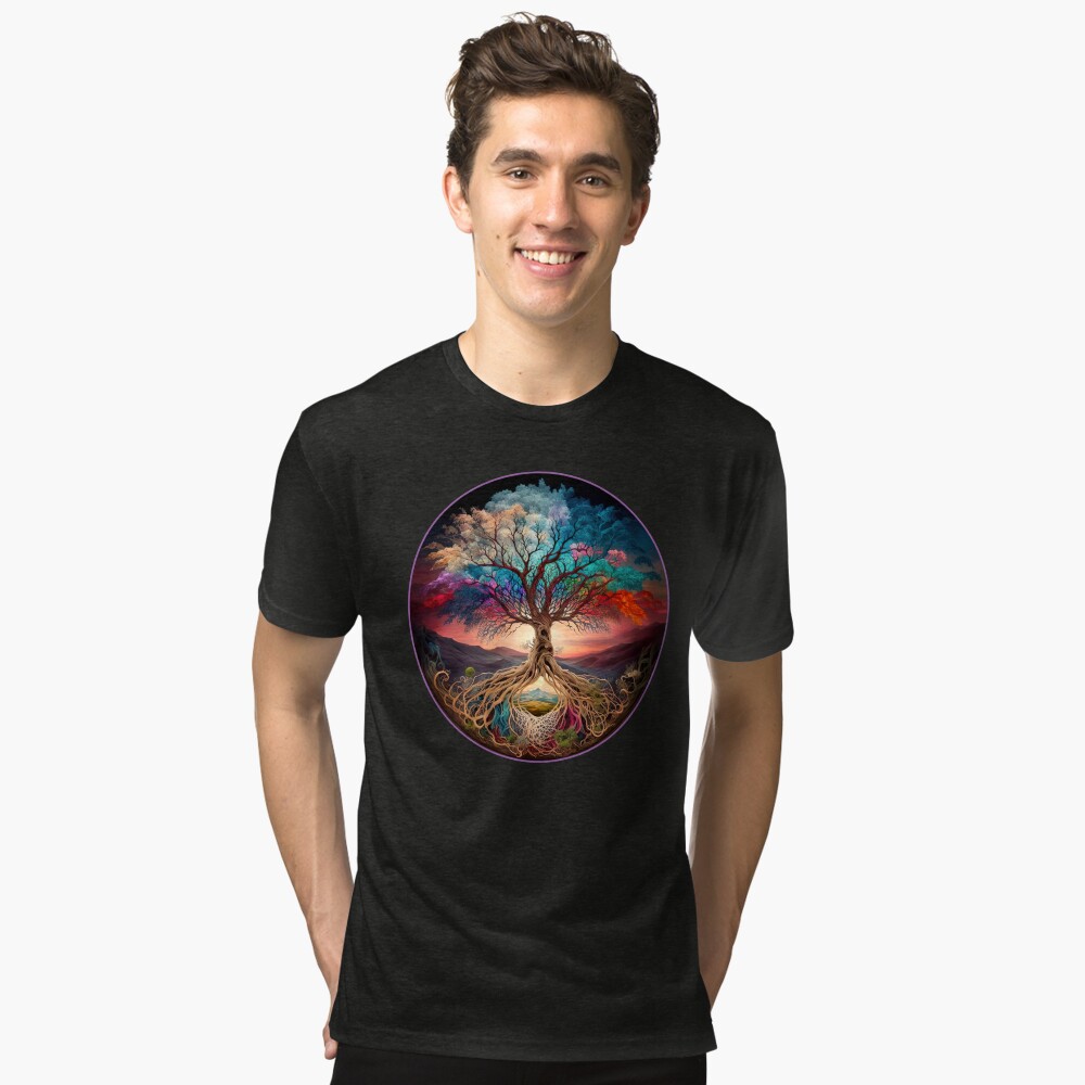 Item preview, Tri-blend T-Shirt designed and sold by motiashkar.
