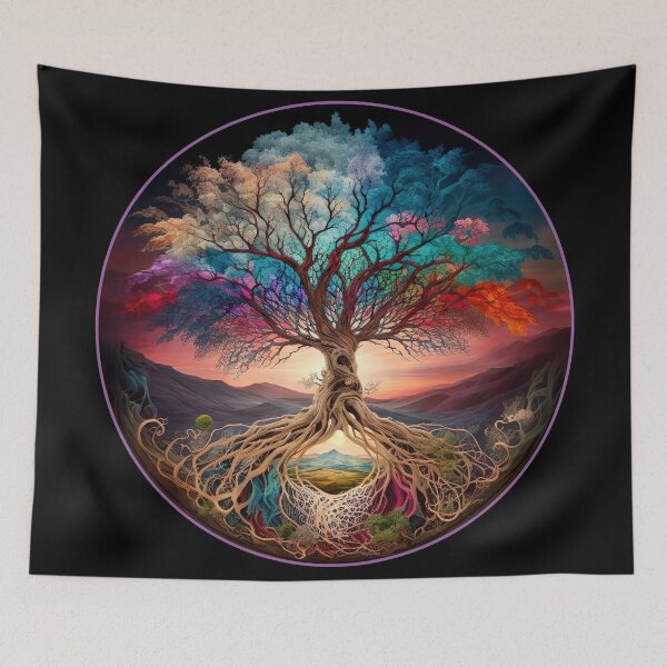 Item preview, Tree Of Life Mandala designed and sold by mark ashkenazi.