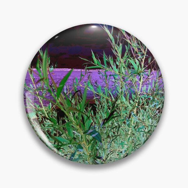 Item preview, illuminated shrub in front of purple lake designed and sold by Gabriel BOCQUAIRE.