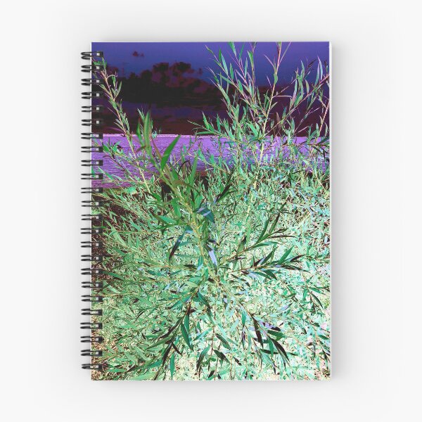 Item preview, illuminated shrub in front of purple lake designed and sold by Gabriel BOCQUAIRE.