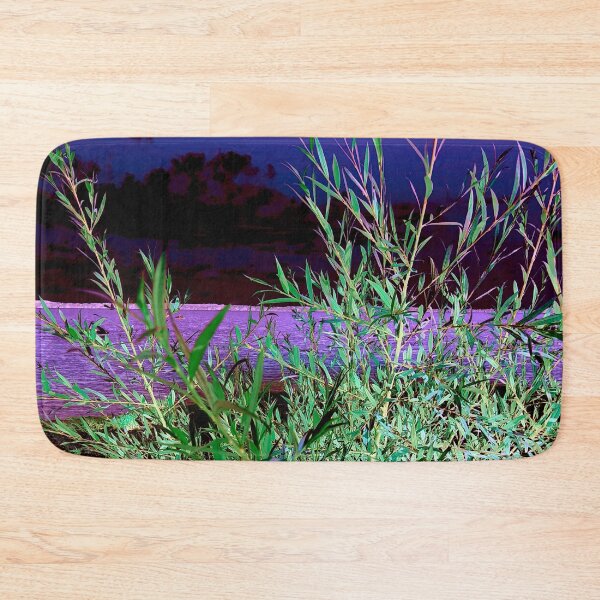 Item preview, illuminated shrub in front of purple lake designed and sold by Gabriel BOCQUAIRE.