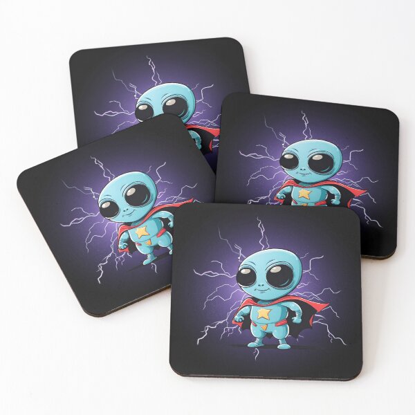 Item preview, Baby Alien Superhero designed and sold by CosmicVenture.
