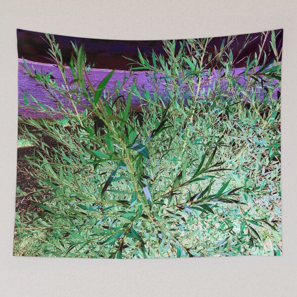 Item preview, illuminated shrub in front of purple lake designed and sold by Gabriel BOCQUAIRE.