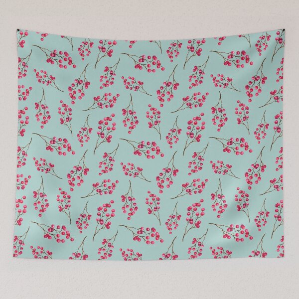 Item preview, Christmas holly random pattern designed and sold by LionessLove.