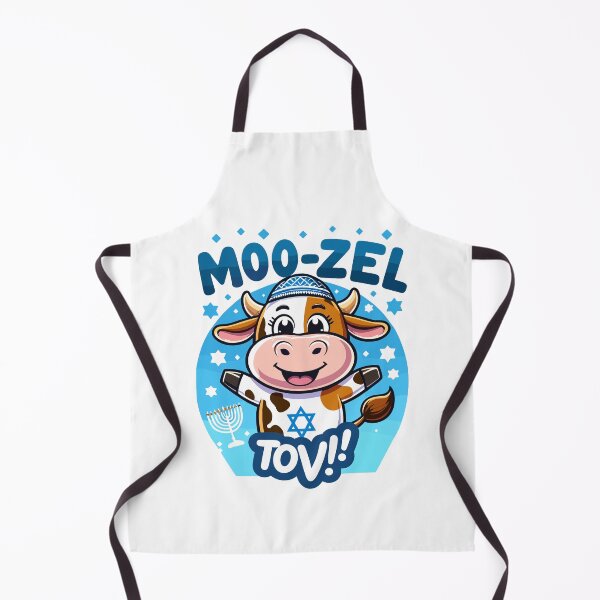 Item preview, Funny Hanukkah Cow Moo-Zel Tov designed and sold by DeltaV-Art.