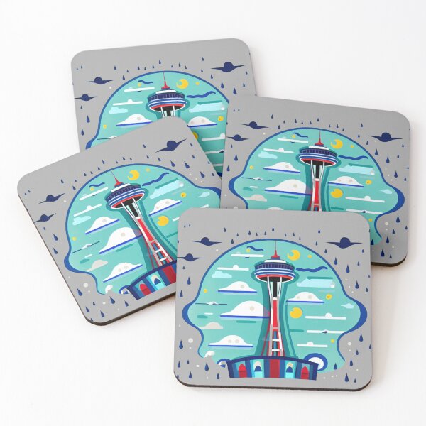 Item preview, Seattle Loves The Rain. designed and sold by PNWEnergy.