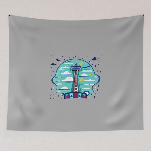 Item preview, Seattle Loves The Rain. designed and sold by PNWEnergy.