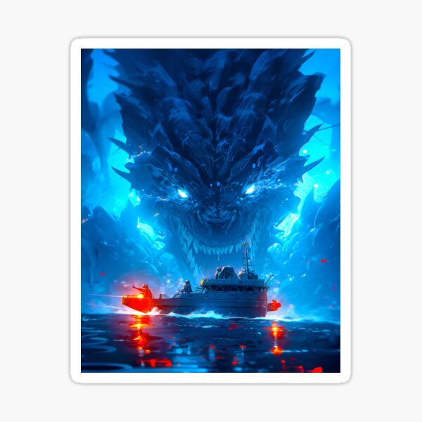 Aperçu de l'œuvre Godzilla 001 créée et vendue par Altdims.