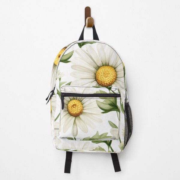 Item preview, Water color Daisy flower in seamless pattern concept. designed and sold by Whiteblueshop.