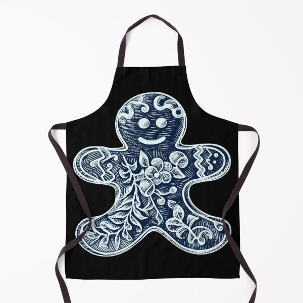 Item preview, Blue Gingerbread Bliss designed and sold by HeadTurningArt.