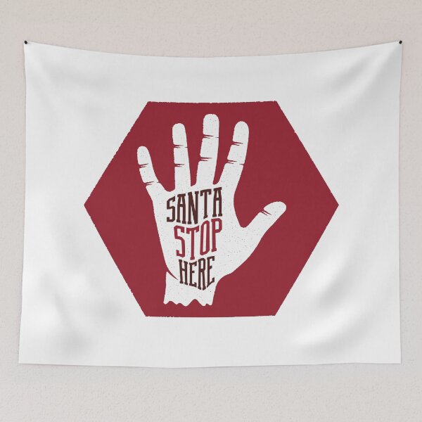 Item preview, Santa Stop Here designed and sold by BroZoneHub.