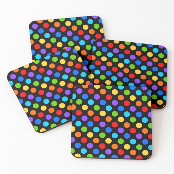 Item preview, Rainbow Disco Circles designed and sold by coffeeandwalnut.