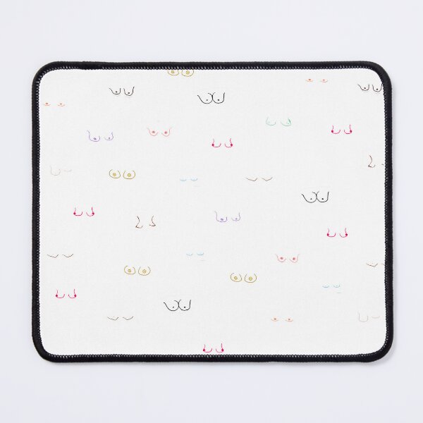 Item preview, Boobin' All Over Linear Print  designed and sold by Rosamund McFadden.