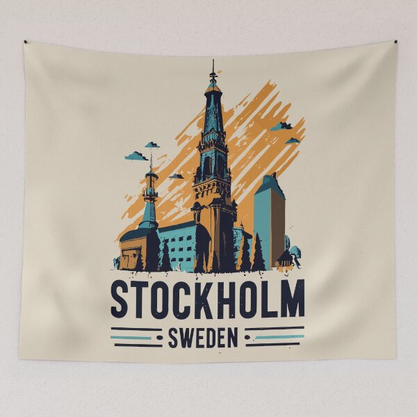 Item preview, Stockholm Sweden designed and sold by GoodOldVintage.