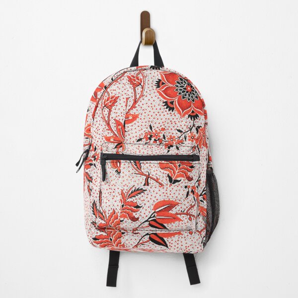 Item preview, Vibrant Beauty: Red Floral Patterned Custom Textile Design designed and sold by art-tresure.