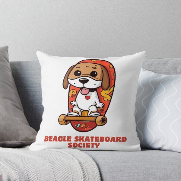Item preview, Beagle Skateboarding Dog designed and sold by Artonello.