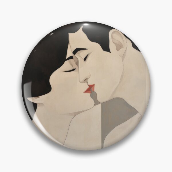 Item preview, Dreamlike Kiss: Minimalistic Line Romantic Embrace designed and sold by Michele Lobgianizze.