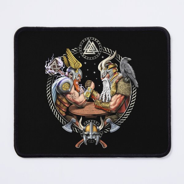 Item preview, Norse Gods Odin Thor Arm Wrestling designed and sold by underheaven.