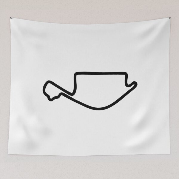 Item preview, Grand Prix of Long Beach Track Outline designed and sold by Apollo Crate Company.