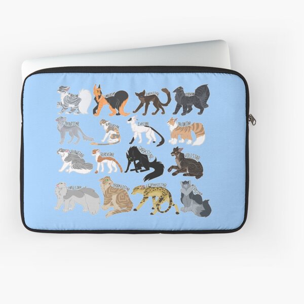 Every Riverclan Leader Ever Laptop Sleeve