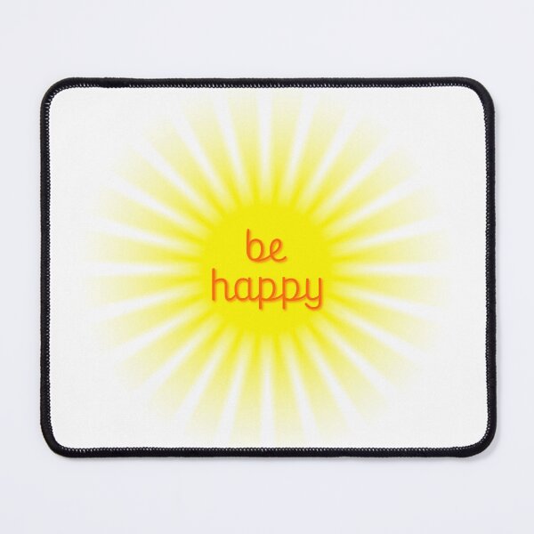 Item preview, Be happy. Rising bright yellow sun is shining, sunshine and solar glow. designed and sold by NataliaVVV.