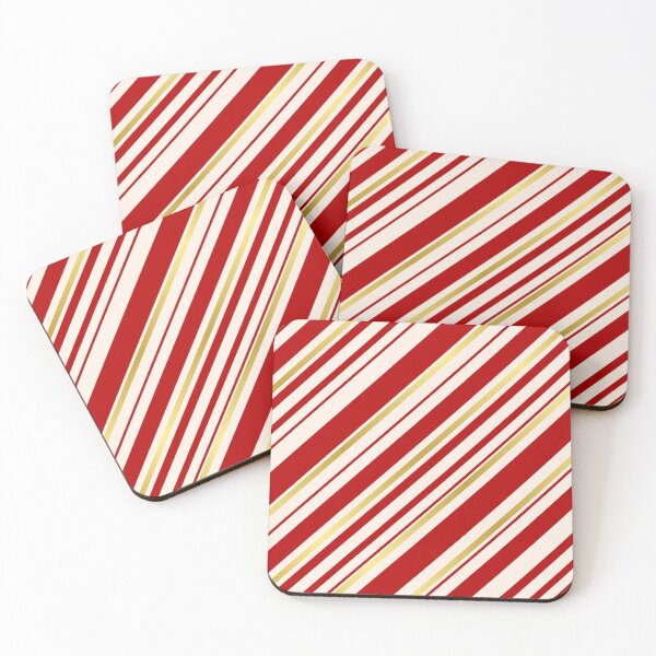 Item preview, Christmas Candy Cane Stripe Print designed and sold by WillowandTees.